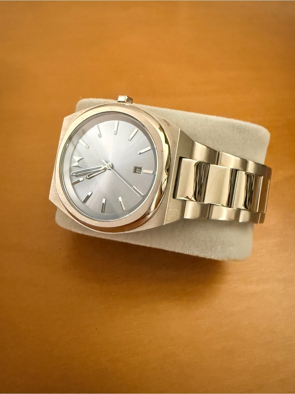 MVMT Silver Sunburst Dial Stainless Steel Watch